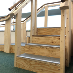 階段昇降訓練（段差15㎝／20㎝）