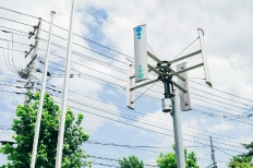 風力発電の画像